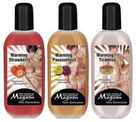 Olio per massaggi Magoon Warming Set