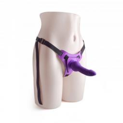 Strap on dildo vaginale anale per punto g indossabile fallo realistico dildo in silicone slim g