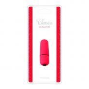 Mini vibratore vaginale per clitoride Bullet classic Red