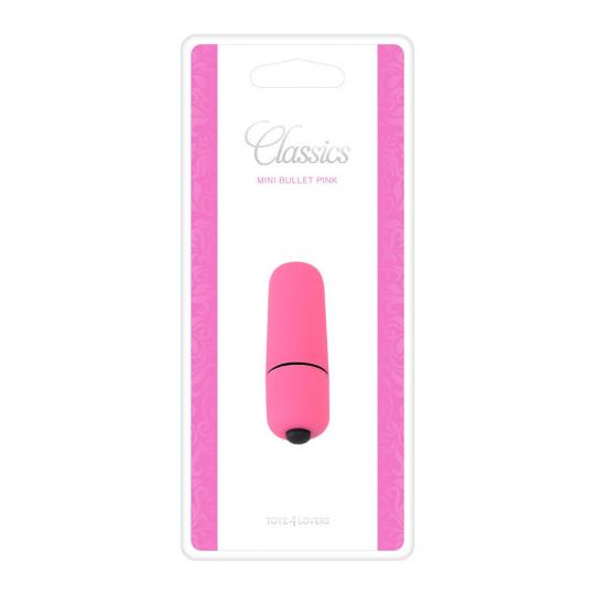 Mini vibratore vaginale per clitoride Bullet classic Pink