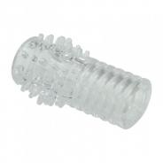 Guaina fallica prolunga per pene anello fallico manicotto indossabile