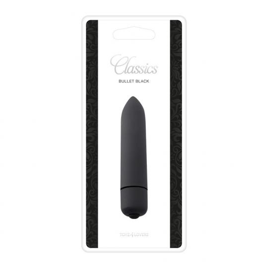 Vibratore stimolatore vaginale bullet classics black